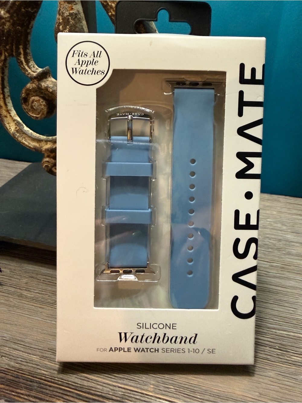 case-mate Silicone Watchband for Apple Watch - Light Blue
